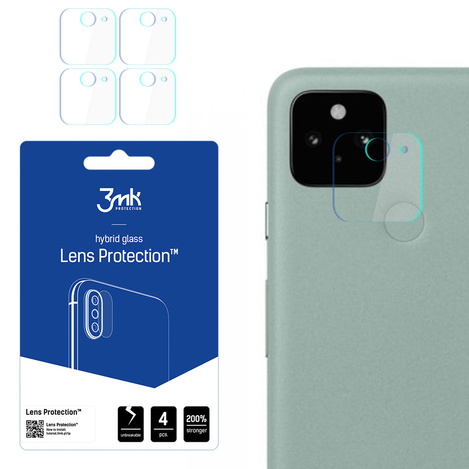 3MK Lens Protect Google Pixel 5 Ochrona na obiektyw aparatu 4szt