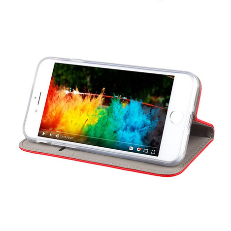 Etui Smart Magnet do Samsung A15 4G / A15 5G czerwone