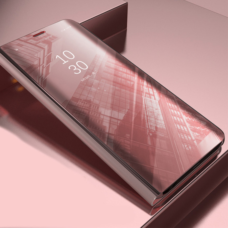 Etui Smart Clear View do Samsung A25 5G (global) różowe