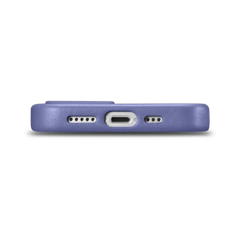 iCarer Case Leather genuine leather case for iPhone 14 hellviolett (WMI14220705-LP) (MagSafe compatible)