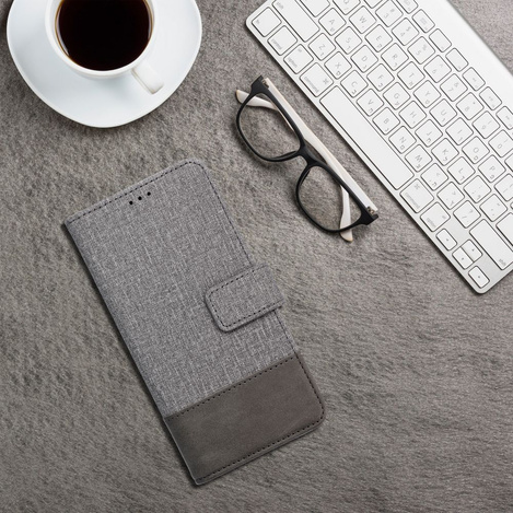 Kabura GOMMA Book do SAMSUNG A25 5G szary