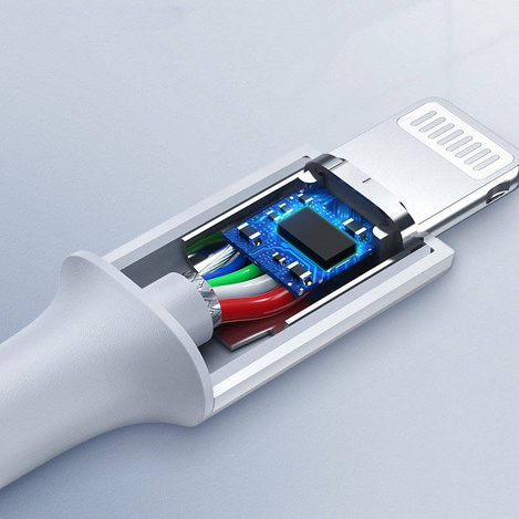 Ugreen MFi cable USB Type C - Lightning 3A 1.5 m white (US171)