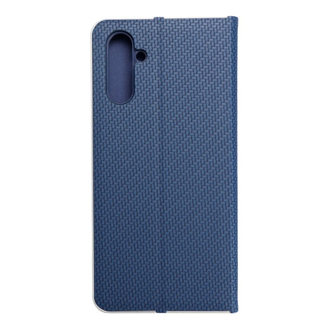 Kabura LUNA Book Carbon do SAMSUNG A13 5G / A04S niebieski