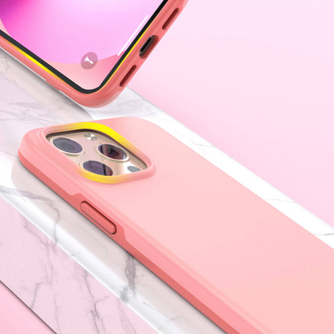 Choetech MFM Anti-drop case etui do iPhone 13 Pro Max różowy (PC0114-MFM-PK)