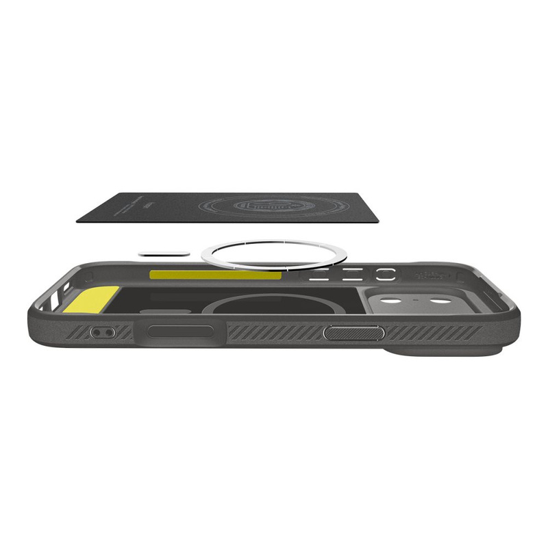 SPIGEN futerał RUGGED ARMOR MAG kompatybilny z MagSafe do IPHONE 17 Pro Max gray