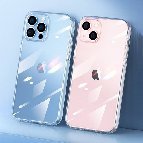 Kingxbar Elegant Series Hülle iPhone 13 Pro Max Hülle Rückseite transparent