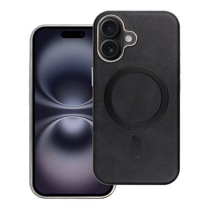 Futerał GENTLEMAN MAG COVER kompatybilny z MagSafe do IPHONE 16 PRO MAX czarny