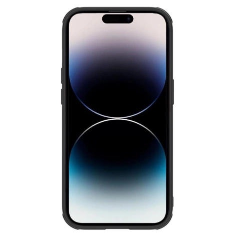 Nillkin Textured S Case für iPhone 14 Pro Max, Cover mit Kameraabdeckung, schwarz