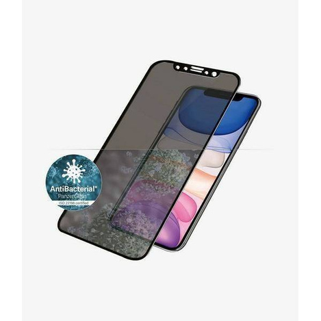 Szkło Hartowane IPHONE 11 / XR PanzerGlass E2E Super+ Case Friendly Privacy czarne