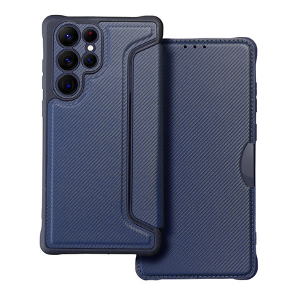 Kabura RAZOR Book do SAMSUNG S22 Ultra niebieski