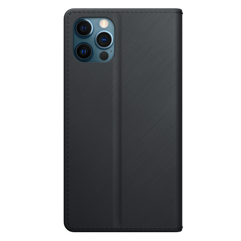 3MK Wallet Case iPhone 12 Pro Max 6.7" czarny/black
