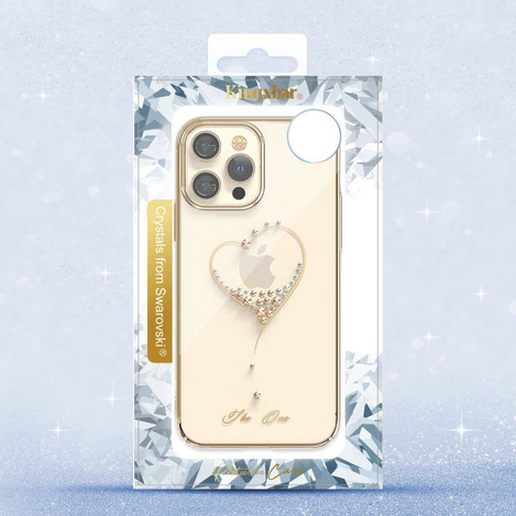 Kingxbar Elegant Series Hülle iPhone 13 Pro Hülle Rückseite transparent