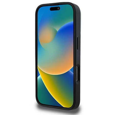 DKNY DKHMP16LPSCMCLK iPhone 16 Pro 6.3" czarny/black hardcase Plain Silver Logo MagSafe