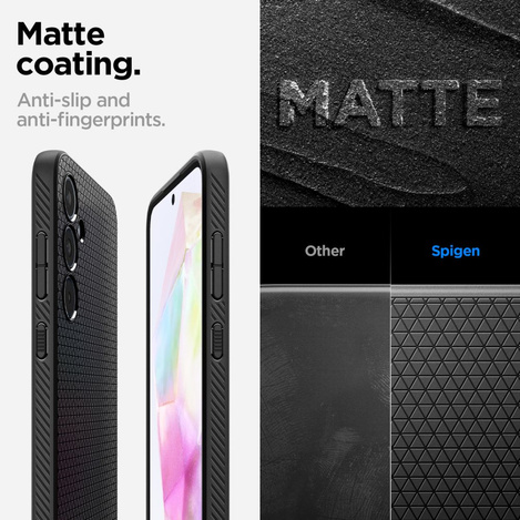 Etui SAMSUNG GALAXY A35 5G Spigen Liquid Air Matte czarne