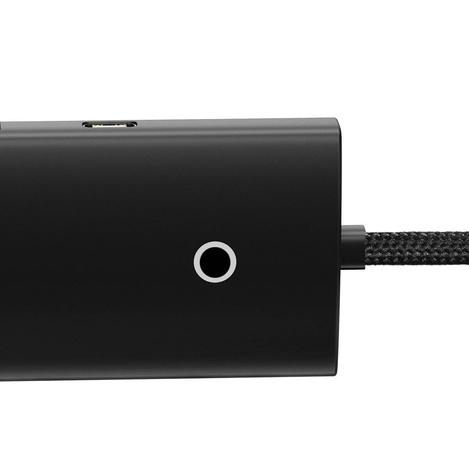 Baseus Lite Series HUB USB Type C adapter - 4x USB 3.0 1m black (WKQX030401)