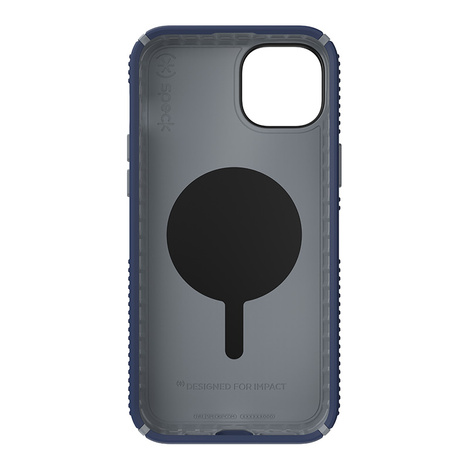 Speck Presidio2 Grip Magsafe - Etui iPhone 15 Plus / iPhone 14 Plus (Coastal Blue / Dustgrey / White)