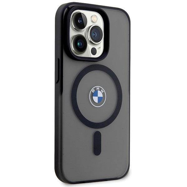 Case BMW BMHMP14XDSLK iPhone 14 Pro Max 6.7&quot; black/black hardcase Signature MagSafe