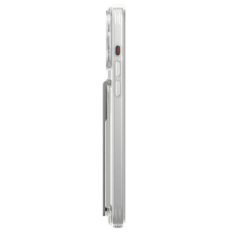 Etui APPLE IPHONE 15 PRO MAX UNIQ Heldro Mount with Stand transparentne
