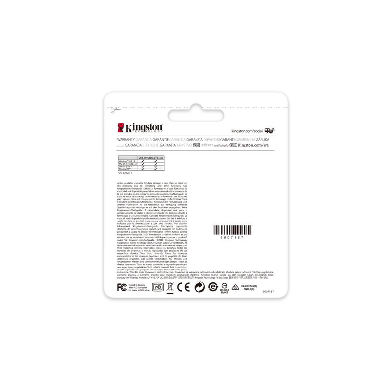 Kingston pendrive 256GB USB 3.2 DT Exodia