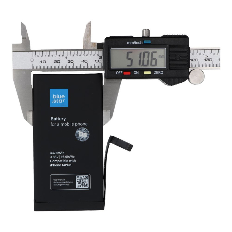 Bateria do Iphone 14 PLUS 4325 mAh  Blue Star HQ