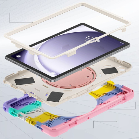 Etui SAMSUNG GALAXY TAB A9+ Tech-Protect X-Armor wielokolorowe