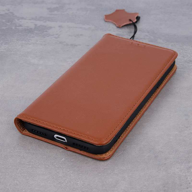 Etui skórzane Smart Pro do iPhone 16 Plus 6,7" brązowe