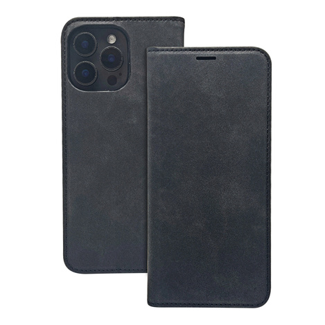 Etui Smart Suede do Xiaomi Redmi Note 13 5G (global) czarne