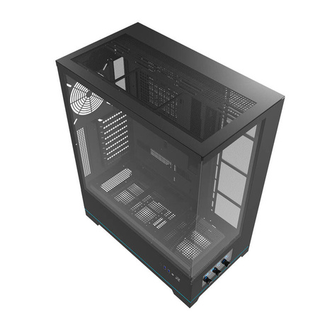Obudowa komputerowa Darkflash DY451 bez wentylatorów (czarna)