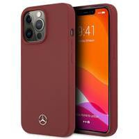 Mercedes MEHCP13LSILRE iPhone 13 Pro / 13 6.1 "rot / rote Hardcase-Silikonlinie