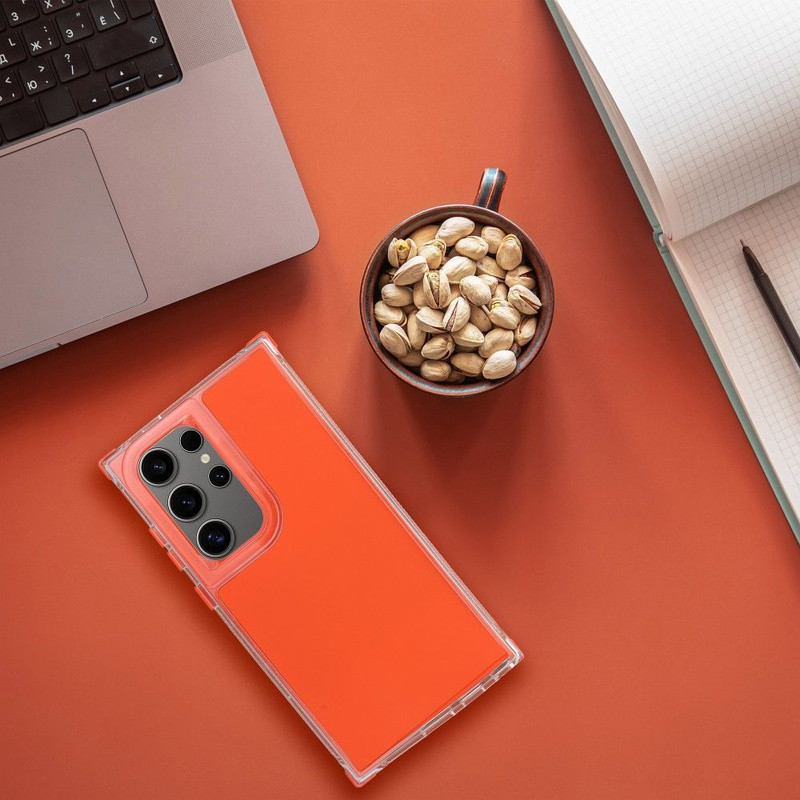 Futerał MATRIX do XIAOMI Redmi 14C pomarańczowy