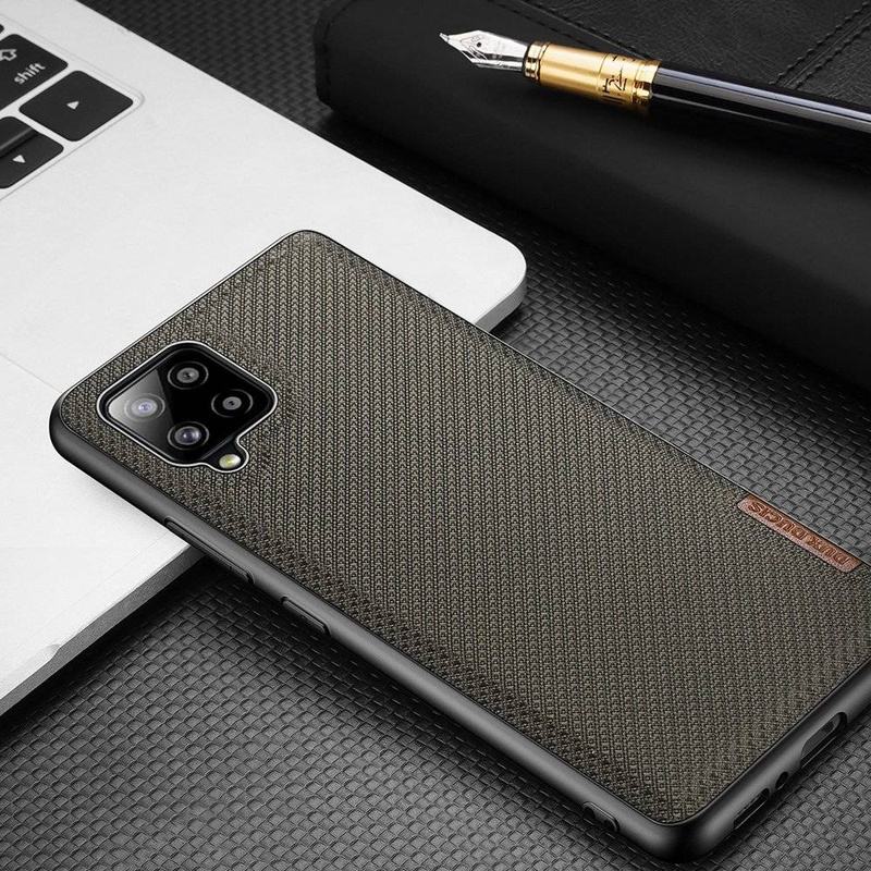 Etui SAMSUNG GALAXY A42 5G Dux Ducis Fino Nylonowe niebieskie