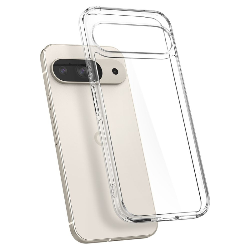 Spigen Ultra Hybrid - Etui do Google Pixel 9 / 9 Pro (Crystal Clear)
