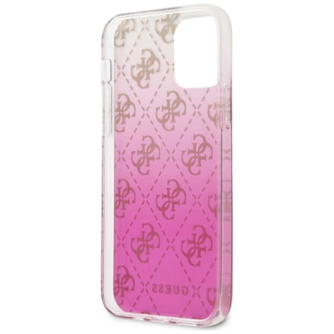 Guess GUHCP12SPCU4GGPI iPhone 12 mini 5,4" różowy/pink hardcase 4G Gradient / GUHCP12SPCU4GGPI