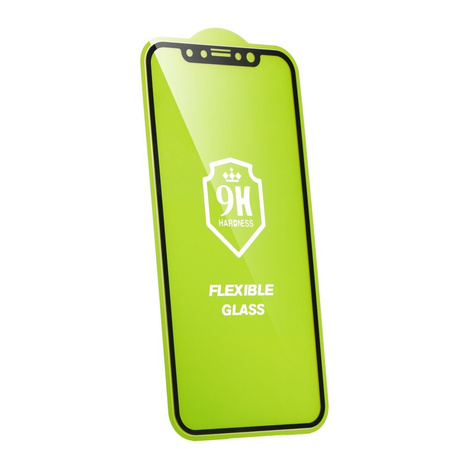 Szkło hybrydowe Bestsuit Flexible 5D Full Glue do iPhone 14 Pro czarny