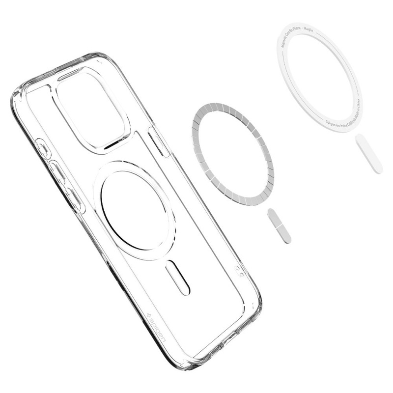 Spigen ULTRA HYBRID MAG MAGSAFE IPHONE 15 PRO WEISS
