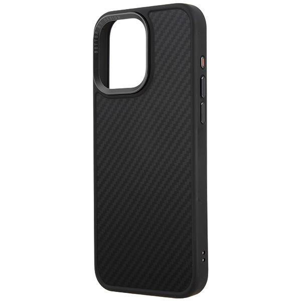Uniq Hülle Keva iPhone 15 Pro Max 6,7&quot; Magclick Charging schwarz/carbon black