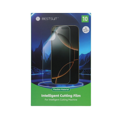 Folia do cięcia do plotera Bestsuit AF Flexible Auto-Repair 0,175mm 196 x 125 mm 10 sztuk transparentna