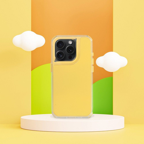 Futerał MATRIX do IPHONE 15 żółty