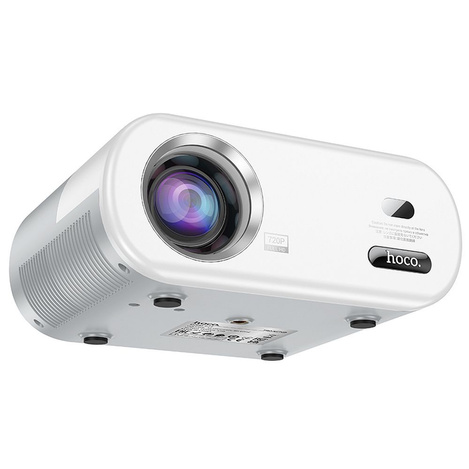 HOCO projektor z systemem Android Wi-Fi Bluetooth 720P DT2 biały