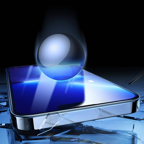 Joyroom Knight 2,5D FS TG 5x Glas iPhone 14 Plus Vollbild (JR-DH07)