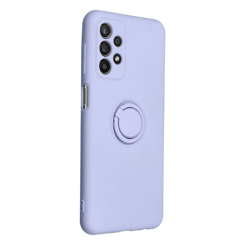 Futerał SILICONE RING do SAMSUNG Galaxy A35 5G fioletowy