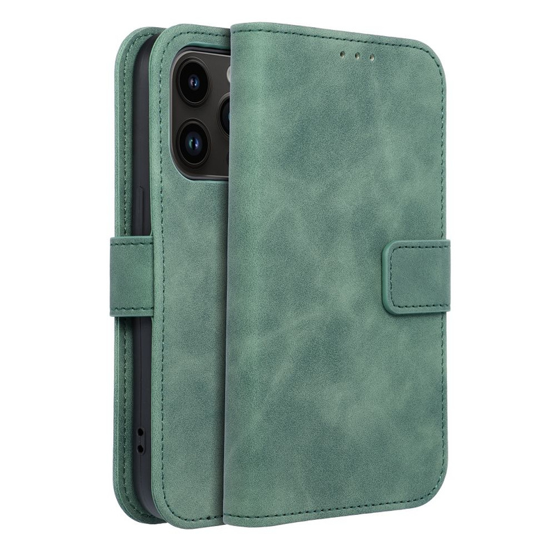 Kabura TENDER Book do IPHONE 14 Pro zielony