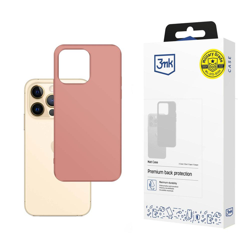 Apple iPhone 13 Pro - 3mk Matt Case lychee