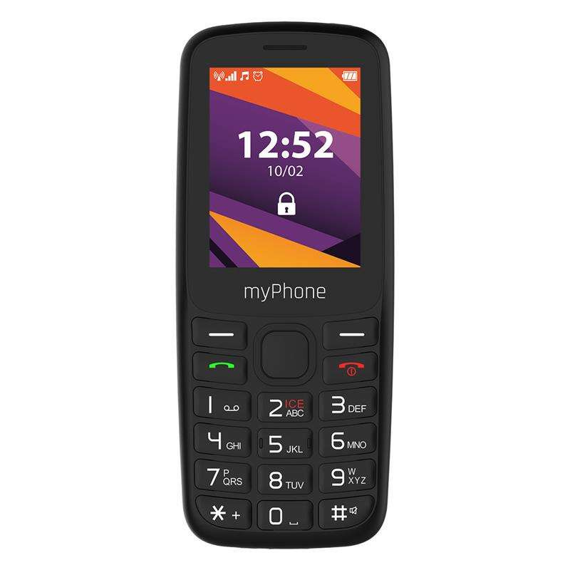 Telefon GSM myPhone 6410 LTE BLACK / CZARNY