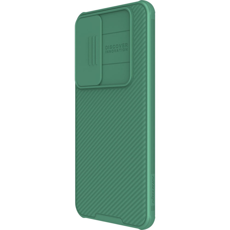 Etui Nillkin CamShield Pro pancerne z osłona na aparat do Samsung Galaxy S24 - zielone