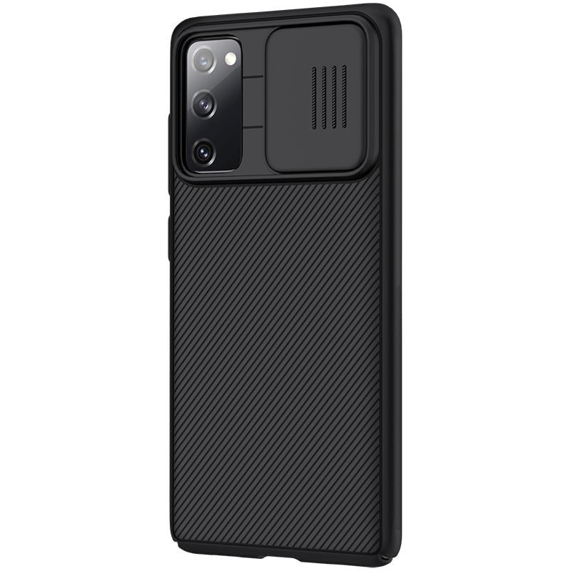 Nillkin CamShield Case etui pokrowiec osłona na aparat kamerę Samsung Galaxy S20 FE 5G czarny