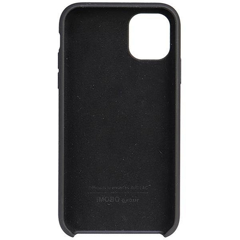 Audi Silikonhülle iPhone 11 / Xr 6,1&quot; schwarz/schwarz Hardcase AU-LSRIP11-Q3/D1-BK
