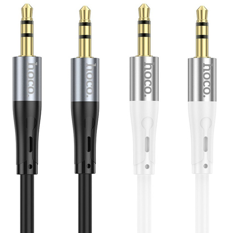 HOCO kabel AUX Jack 3,5 mm (męski) do Jack 3,5 mm (męski) UPA22 1 m czarny