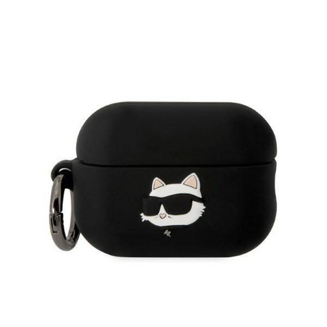 Karl Lagerfeld Silicone NFT Choupette Head 3D - Etui AirPods Pro 2 (czarny)