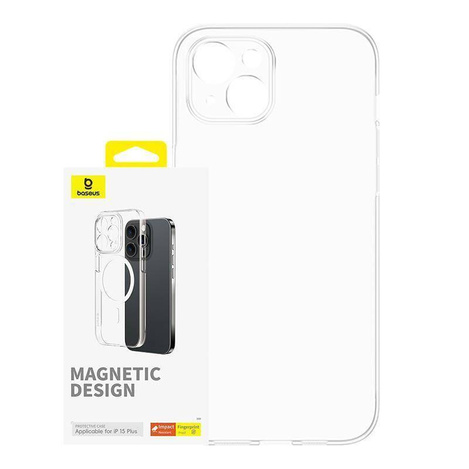 Schutzhülle APPLE IPHONE 15 PLUS Baseus OS-Lucent Series MagSafe transparent